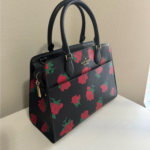 Kate spade rose toss satchel. - Picture 3 of 8